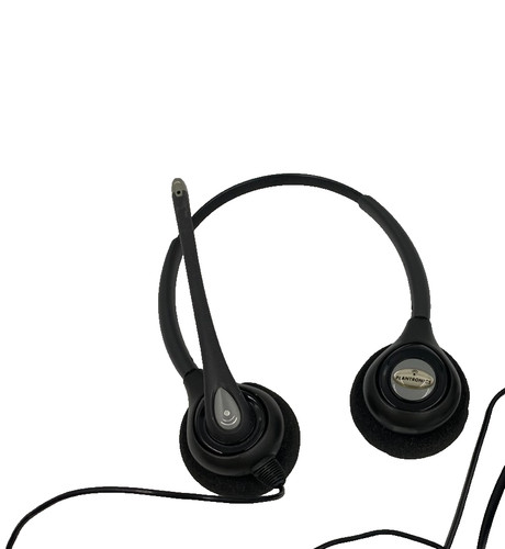 Plantronic headset schwarz